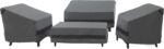 loriano Patio Furniture Cover Set, 4 Piece Outdoor Furniture Cover Waterproof, 600D Heavy Duty Lawn Patio Set Covers (Large) - Image 4