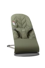 BabyBjörn Bouncer Bliss, Sand Gray, Woven, Classic Quilt | 2-in-1 Adjustable Baby Bouncer Seat and Toddler Chair, Newborn to Toddler (8-29 lbs), 4 Positions, Lightweight & Portable - Image 15