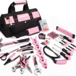 Cordless Drill Set, 293-Piece Household Tool Kit with 20V Electric Drill, Power Drill Sets Repairing Kit, Electric Screwdriver Driver Tool Kit for Home Maintenance, DIY and Crafts(Pink 2026)