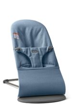 BabyBjörn Bouncer Bliss, Sand Gray, Woven, Classic Quilt | 2-in-1 Adjustable Baby Bouncer Seat and Toddler Chair, Newborn to Toddler (8-29 lbs), 4 Positions, Lightweight & Portable - Image 9