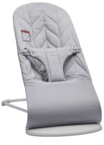 BabyBjörn Bouncer Bliss, Sand Gray, Woven, Classic Quilt | 2-in-1 Adjustable Baby Bouncer Seat and Toddler Chair, Newborn to Toddler (8-29 lbs), 4 Positions, Lightweight & Portable - Image 6