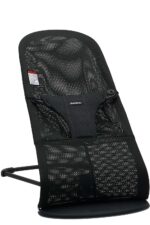 BabyBjörn Bouncer Bliss, Sand Gray, Woven, Classic Quilt | 2-in-1 Adjustable Baby Bouncer Seat and Toddler Chair, Newborn to Toddler (8-29 lbs), 4 Positions, Lightweight & Portable - Image 13