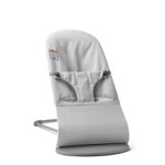 BabyBjörn Bouncer Bliss, Sand Gray, Woven, Classic Quilt | 2-in-1 Adjustable Baby Bouncer Seat and Toddler Chair, Newborn to Toddler (8-29 lbs), 4 Positions, Lightweight & Portable - Image 4