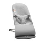 BabyBjörn Bouncer Bliss, Sand Gray, Woven, Classic Quilt | 2-in-1 Adjustable Baby Bouncer Seat and Toddler Chair, Newborn to Toddler (8-29 lbs), 4 Positions, Lightweight & Portable - Image 12