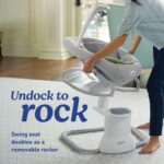 Graco Soothe My Way with Removable Rocker, Madden - Versatile Baby Swing & Portable Rocker - Image 3